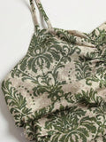 Printed Smocked Cami Dress DJPT