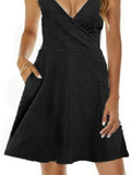 V-Neck Summer Mini Dress DJPT