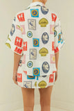 Button Up Shirt and Skirt Set DJPT