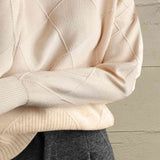 Turtleneck Long Sleeve Sweater DJPT