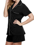 Up Short Sleeve Top and Shorts Lounge Set DJPT
