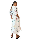Button Up Midi Shirt Dress DJPT