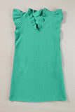 V-Neck Cap Sleeve Mini Dress DJPT