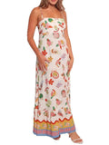 Square Neck Maxi Cami Dress DJPT
