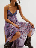 V-Neck Maxi Cami Dress DJPT