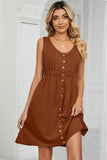Wide Strap Mini Dress DJPT