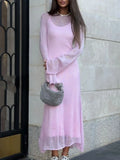 Knit Cami Dress and Cover Up Sweater Set DJPT