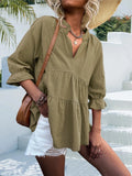 Flounce Sleeve Blouse DJPT