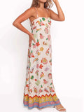 Square Neck Maxi Cami Dress DJPT