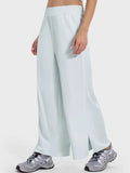 Slit Wide Leg Active Pants DJPT