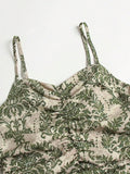 Printed Smocked Cami Dress DJPT