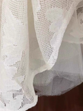 A Line Halter V Neckline Short White Women's Holiday Dresses SD214