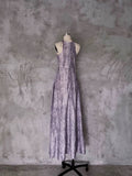 A line Halter Prom Dresses Long Birthday Dress For Women SD239