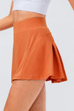 Waist Pleated Active Skirt DJPT