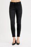 Full Size Tummy Control High Rise Adjustable Waist Skinny Jeans Plus Size DJPT