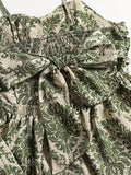Printed Smocked Cami Dress DJPT