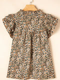 Sleeve Notched Blouse DJPT