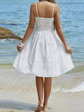Size Smocked Square Neck Cami Dress Plus Size DJPT
