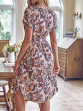 Short Sleeve Casual Dress DJPT