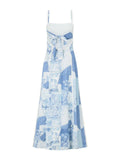 Square Neck Cami Maxi Dress DJPT