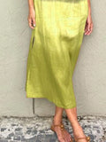Size Sleeveless Gradient Tank Midi Dress Plus Size DJPT