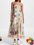 Square Neck Cami Maxi Dress DJPT