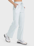 Drawstring Pocketed Active Pants DJPT