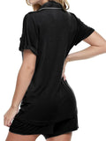 Up Short Sleeve Top and Shorts Lounge Set DJPT