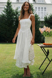 Neck Wide Strap Cami Dress DJPT