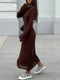 Knit Cami Dress and Cover Up Sweater Set DJPT