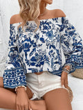 Floral Print Blouse DJPT