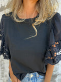 Out Sleeve Casual Blouse DJPT