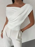 Ruched Short Sleeve Top DJPT