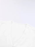 Tie-Front Flutter Sleeve Blouse DJPT