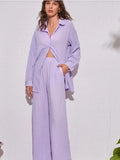 Up Long Sleeve Shirt and Pants Set DJPT