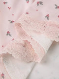 Lace Trim Cami and Shorts Lounge Set DJPT