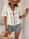 V-Neck Short Sleeve Shirt DJPT