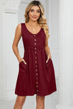 Wide Strap Mini Dress DJPT