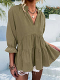 Flounce Sleeve Blouse DJPT