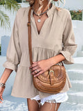 Flounce Sleeve Blouse DJPT
