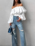 Balloon Sleeve Blouse DJPT