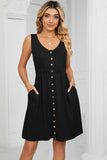Wide Strap Mini Dress DJPT