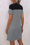 Heart Short Sleeve Dress DJPT
