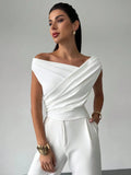 Ruched Short Sleeve Top DJPT