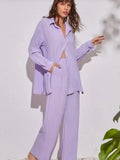 Up Long Sleeve Shirt and Pants Set DJPT