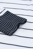 Waffle Knit Henley Long Sleeve Top DJPT