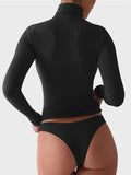 Turtleneck Long Sleeve T-Shirt DJPT