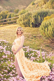 Women's Lace Pregnant Woman Drags-And-Eared Tset Dress Photoless Sleeveless Dress 8862 Maternity