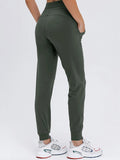 Double Take Tied Joggers with Pockets DJPT