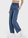 Drawstring Pocketed Active Pants DJPT